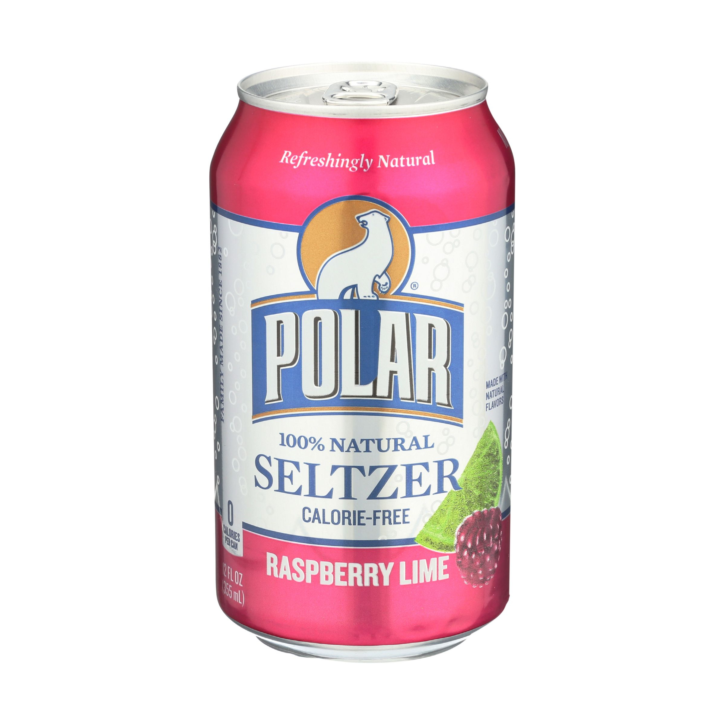 Seltzer Raspberry Lime, 12 fl. oz., Polar® | Whole Foods Market