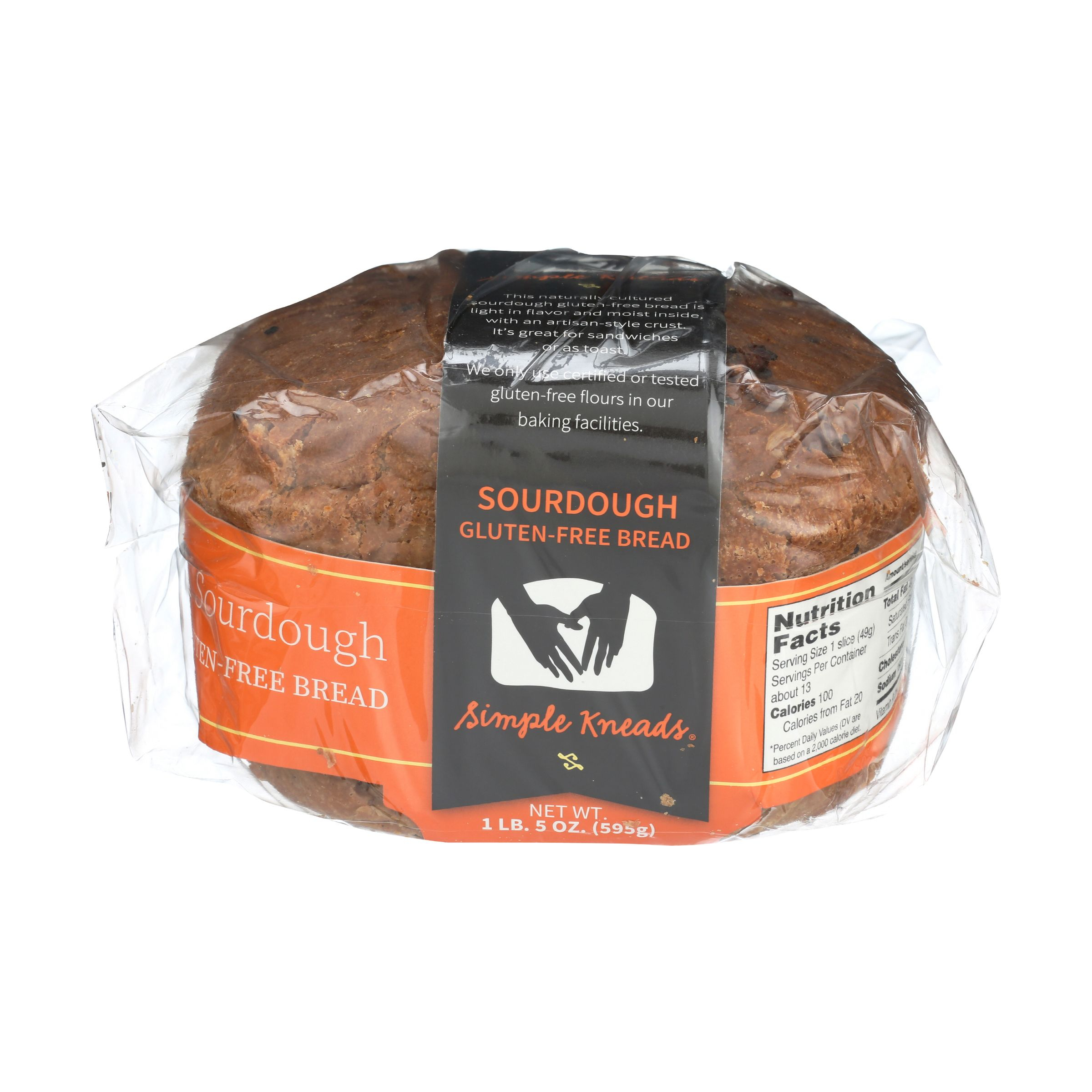 Gluten Free Bread Sourdough 1 Lb Simple Kneads Whole Foods Market
